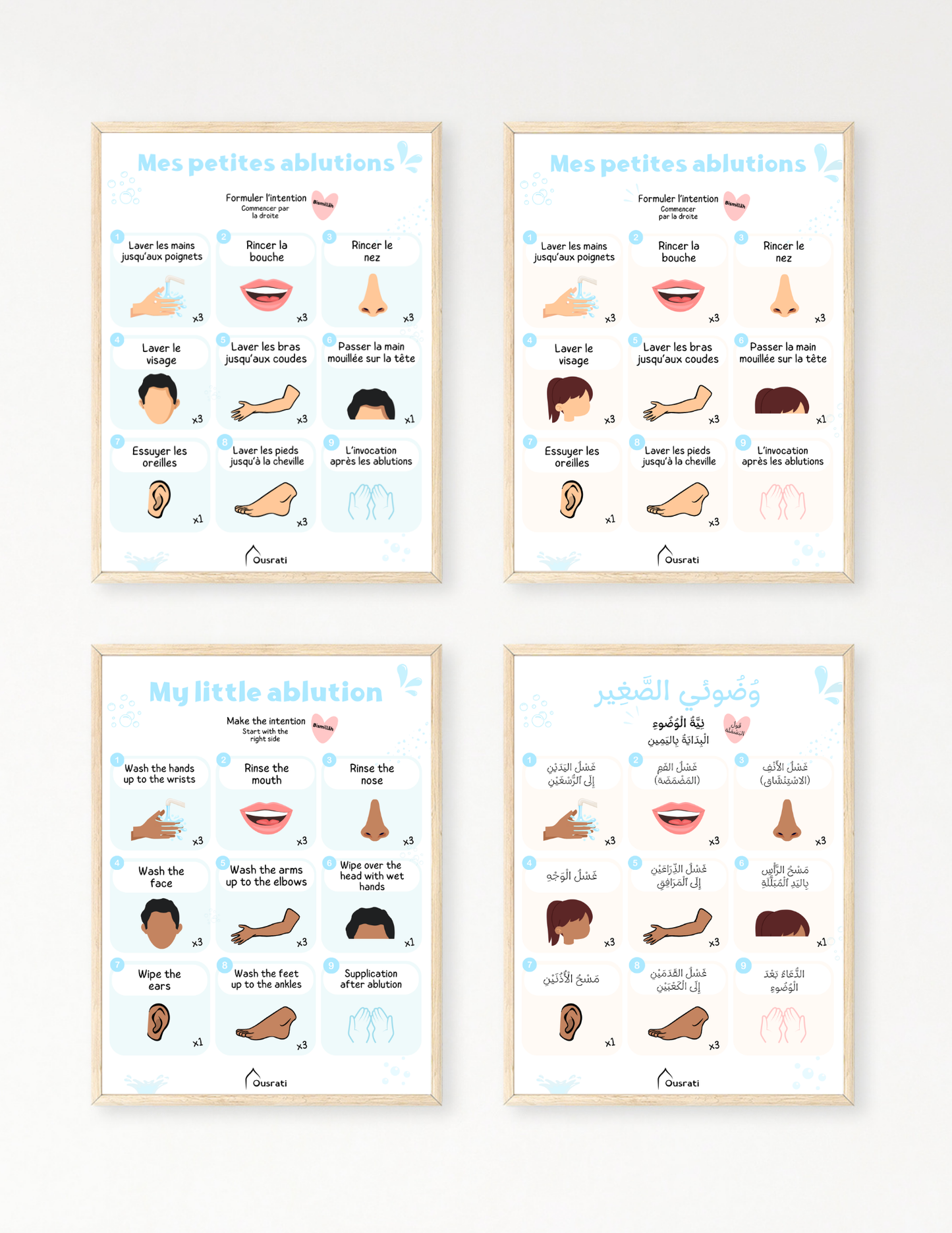AFFICHE - MES PETITES ABLUTIONS