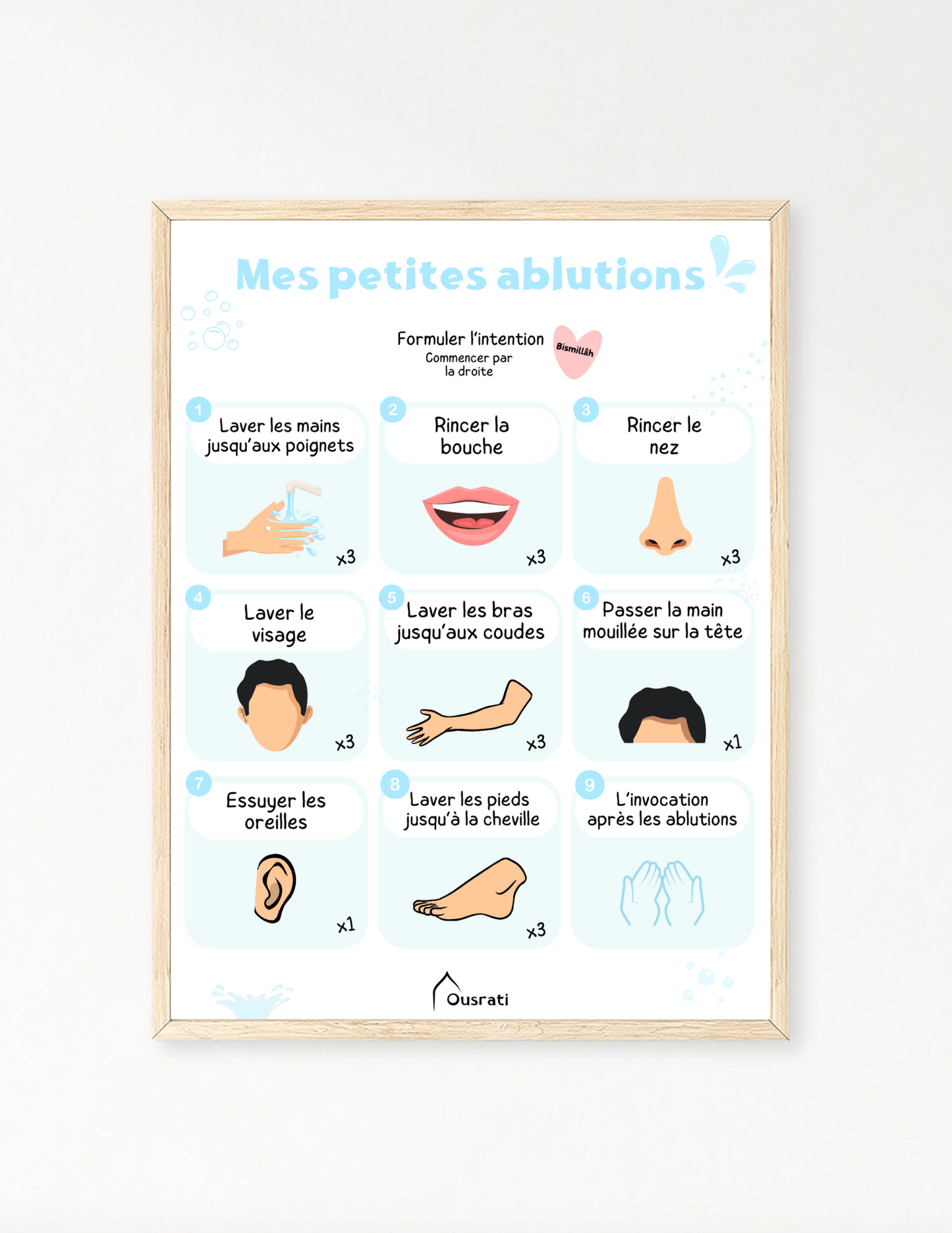 AFFICHE - MES PETITES ABLUTIONS