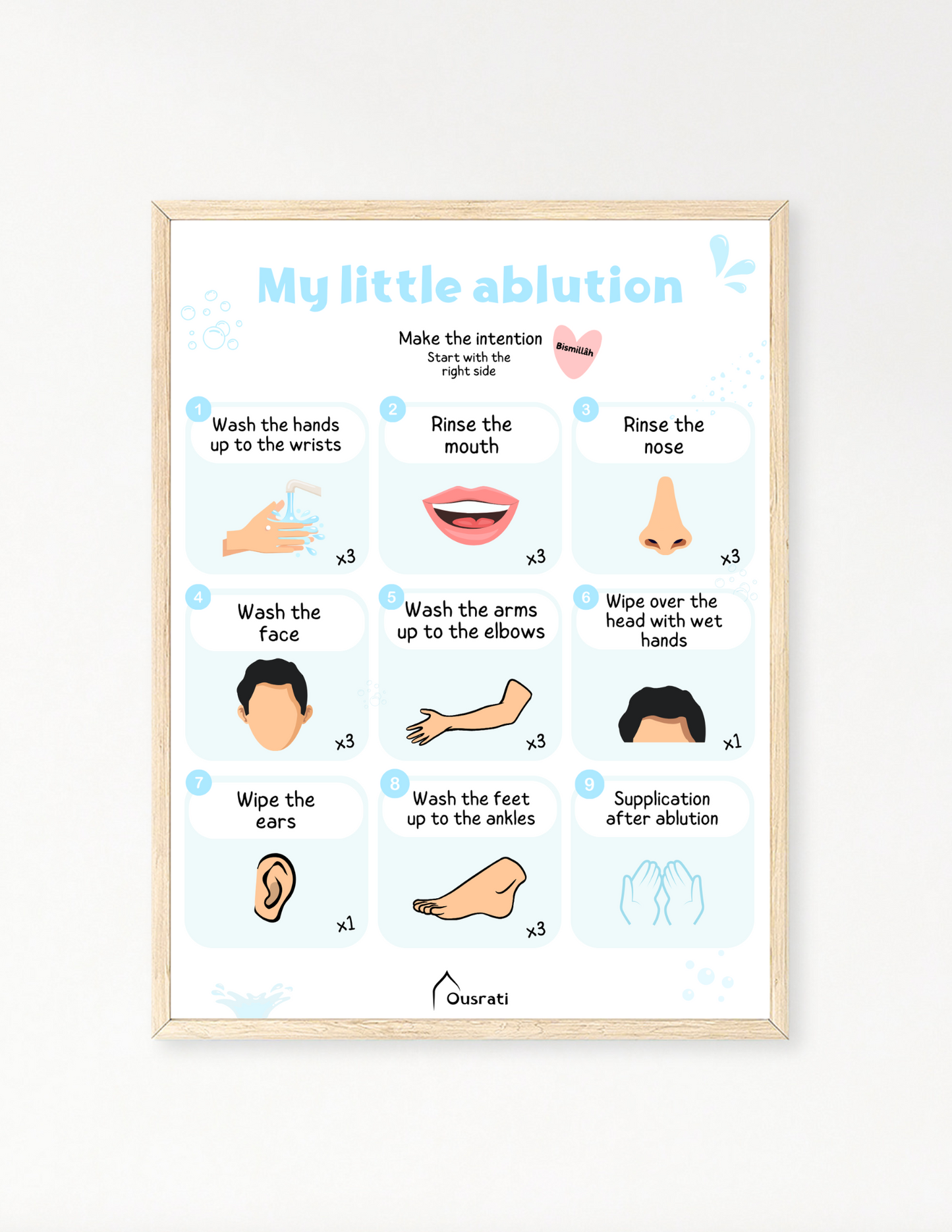 AFFICHE - MES PETITES ABLUTIONS