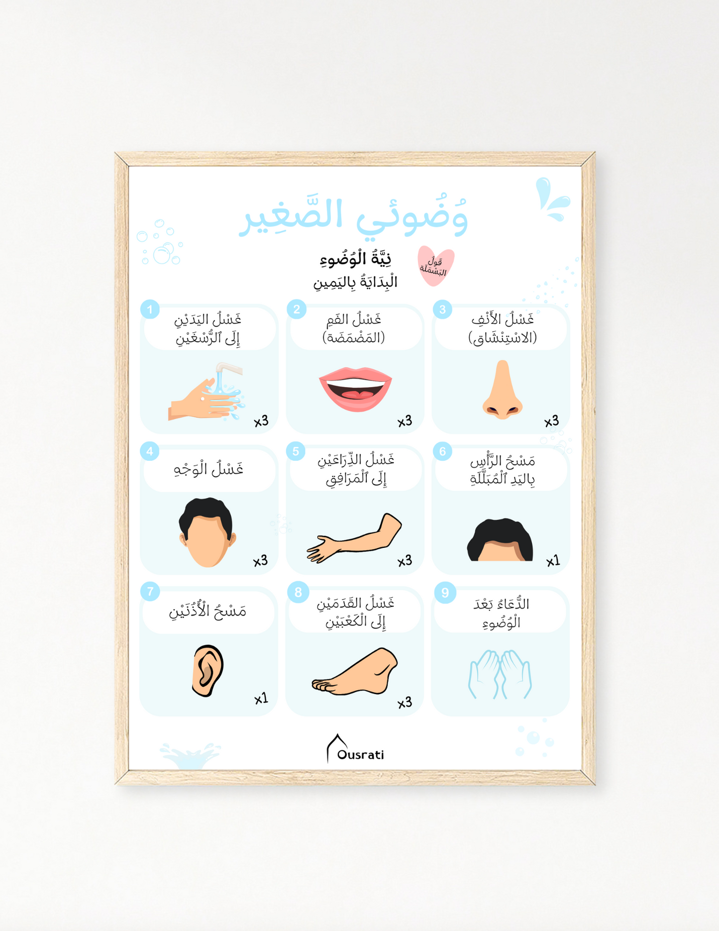 AFFICHE - MES PETITES ABLUTIONS
