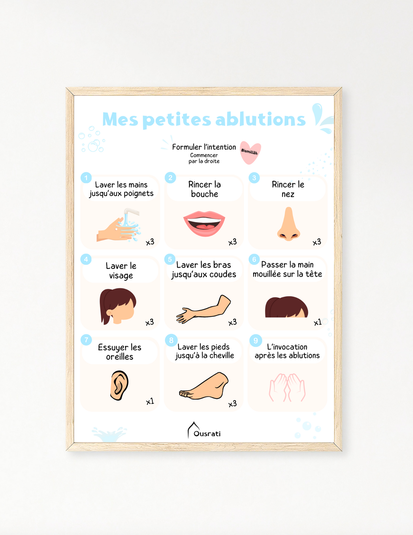 AFFICHE - MES PETITES ABLUTIONS
