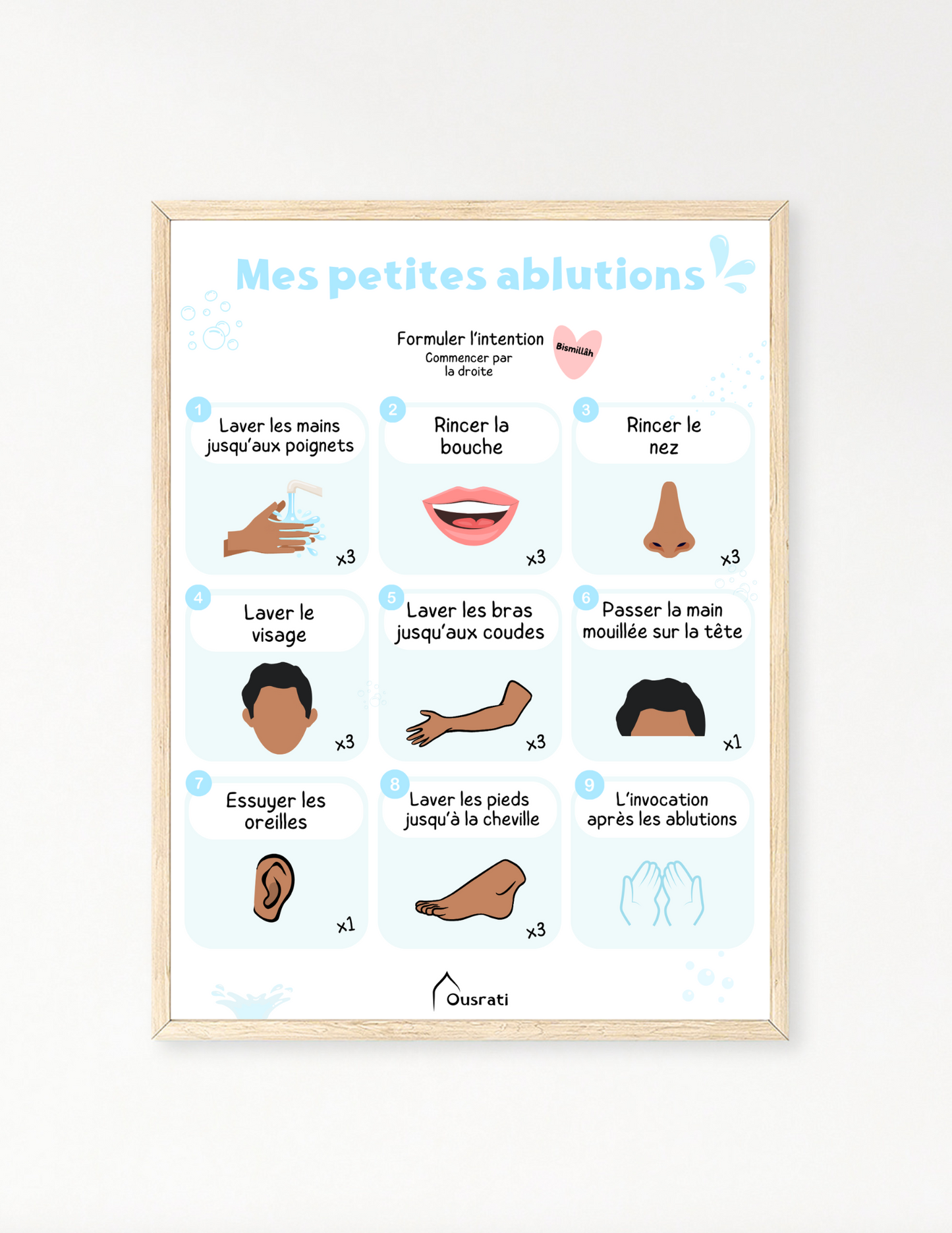AFFICHE - MES PETITES ABLUTIONS