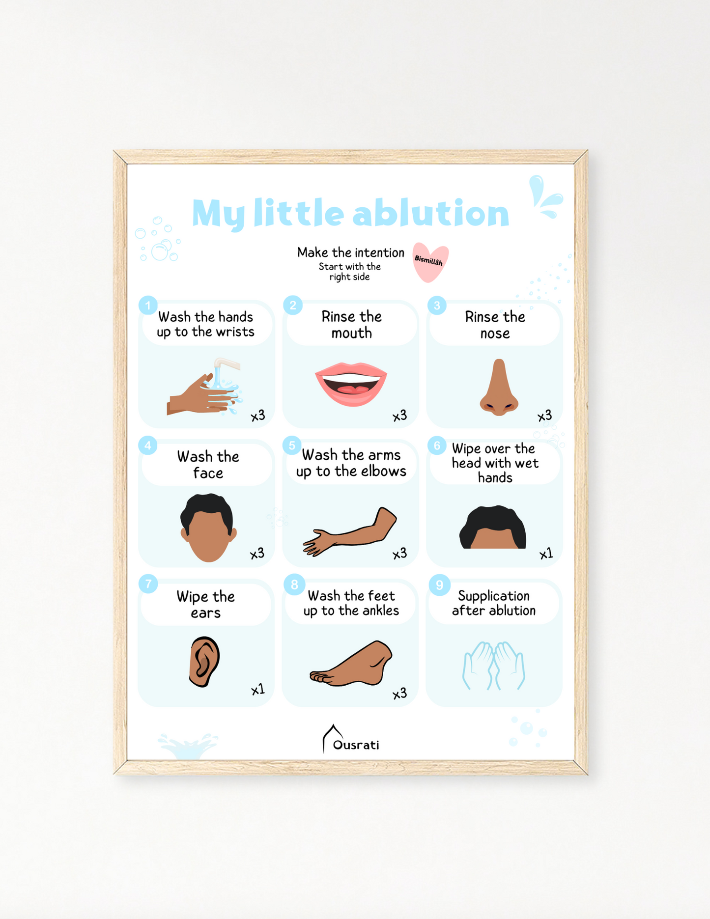 AFFICHE - MES PETITES ABLUTIONS