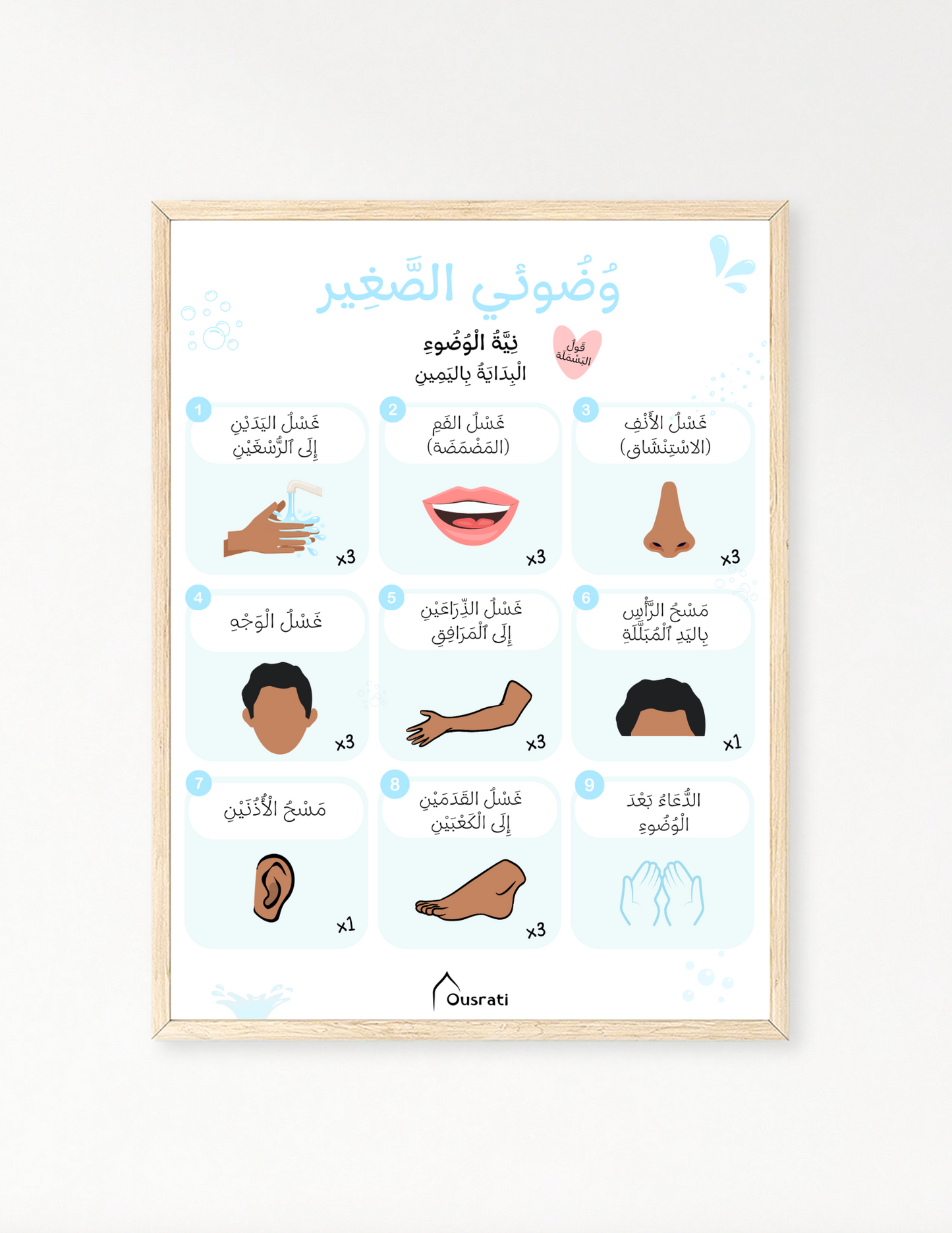 AFFICHE - MES PETITES ABLUTIONS