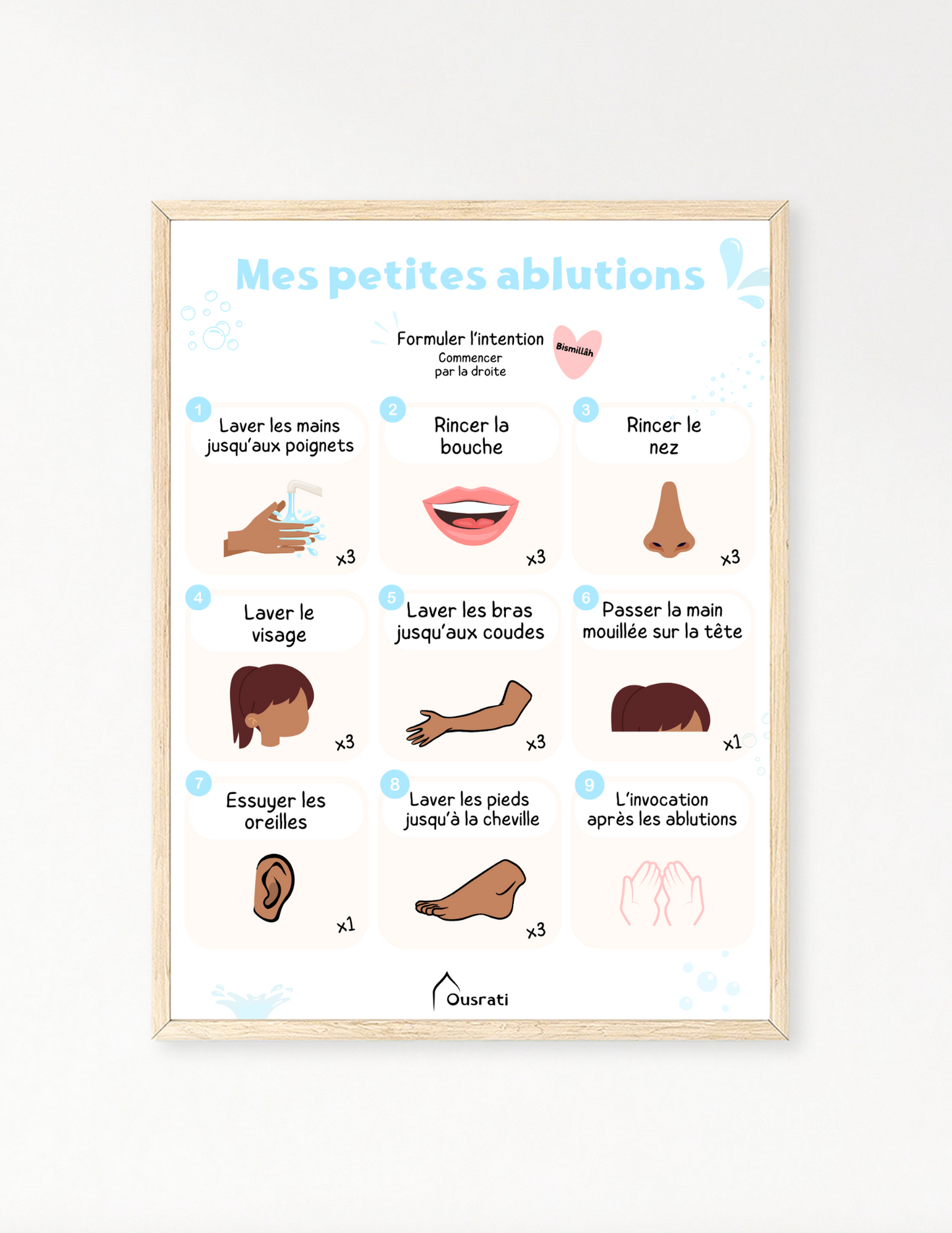 AFFICHE - MES PETITES ABLUTIONS