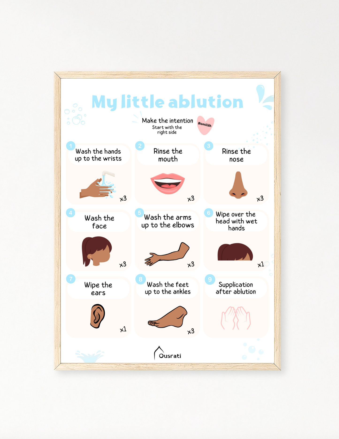 AFFICHE - MES PETITES ABLUTIONS