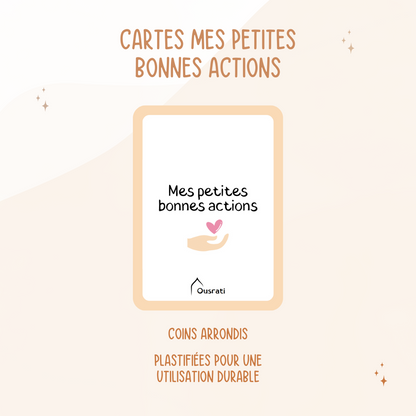 CARTES MES PETITES BONNES ACTIONS