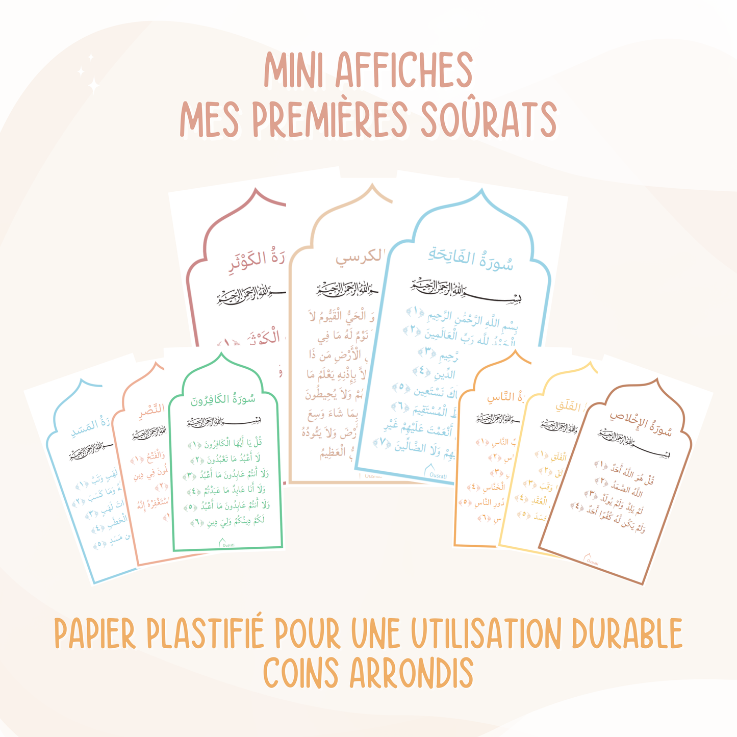 MINI AFFICHES - MES PREMIÈRES SOÛRATS