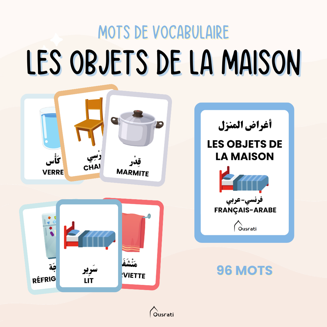 CARTES - LES OBJETS DE LA MAISON