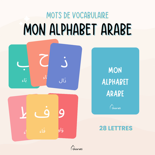 CARTES - L'ALPHABET ARABE