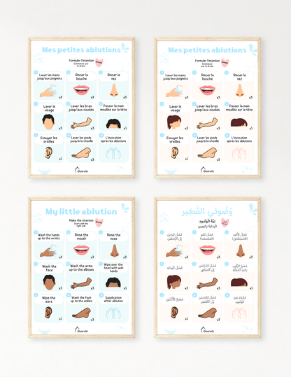 AFFICHE - MES PETITES ABLUTIONS