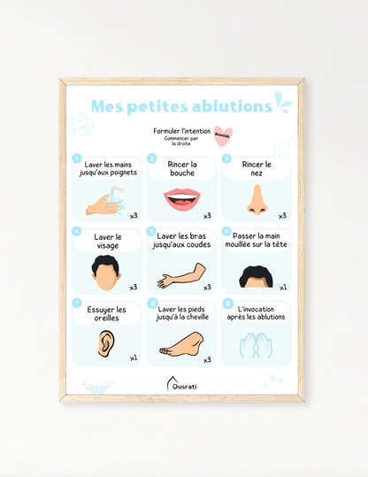 AFFICHE - MES PETITES ABLUTIONS