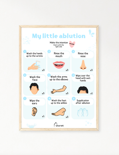 AFFICHE - MES PETITES ABLUTIONS