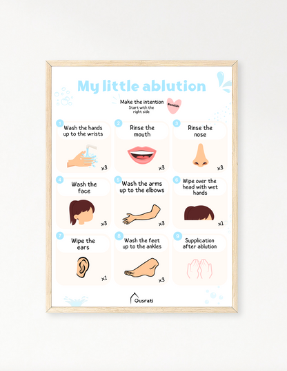 AFFICHE - MES PETITES ABLUTIONS