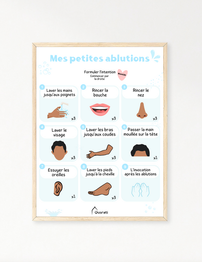 AFFICHE - MES PETITES ABLUTIONS