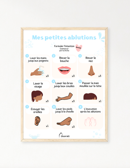 AFFICHE - MES PETITES ABLUTIONS